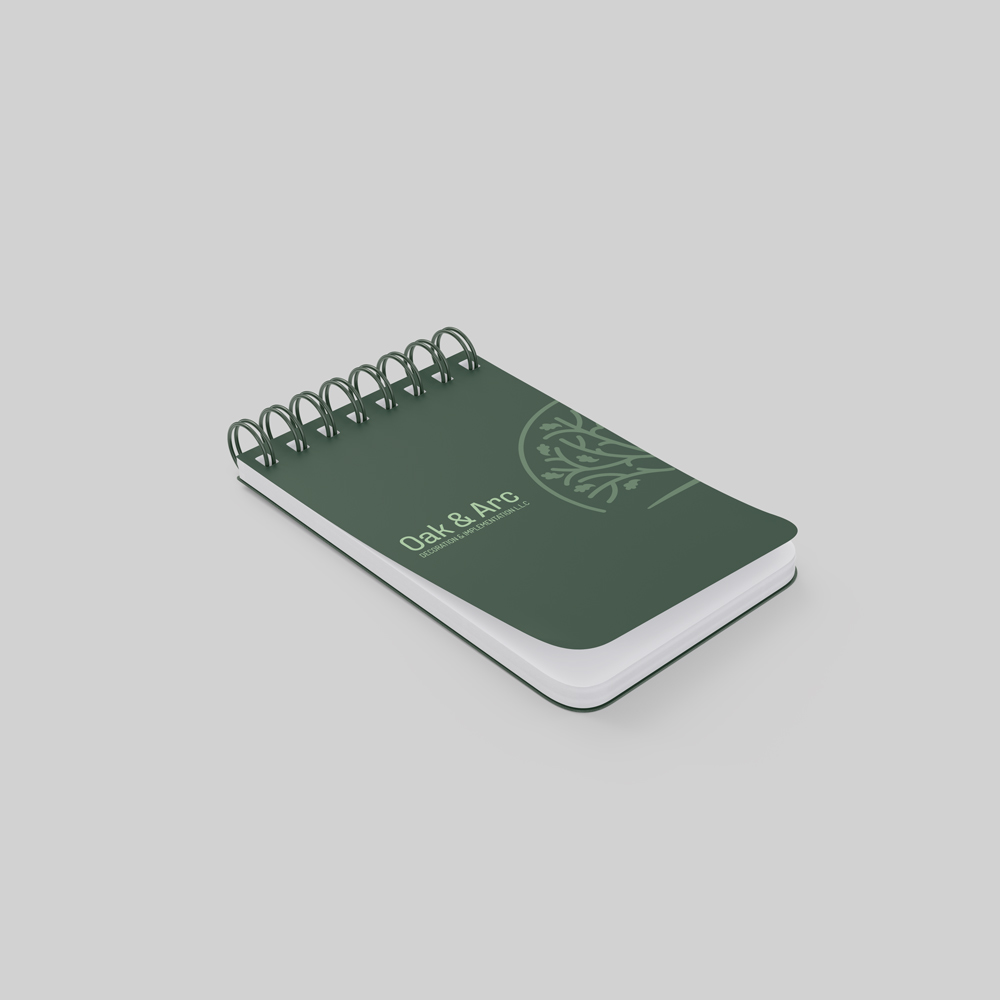 Oak & Arc Notebook