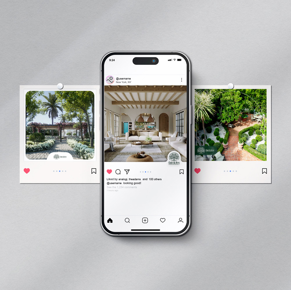 Oak & Arc Social Media Templates