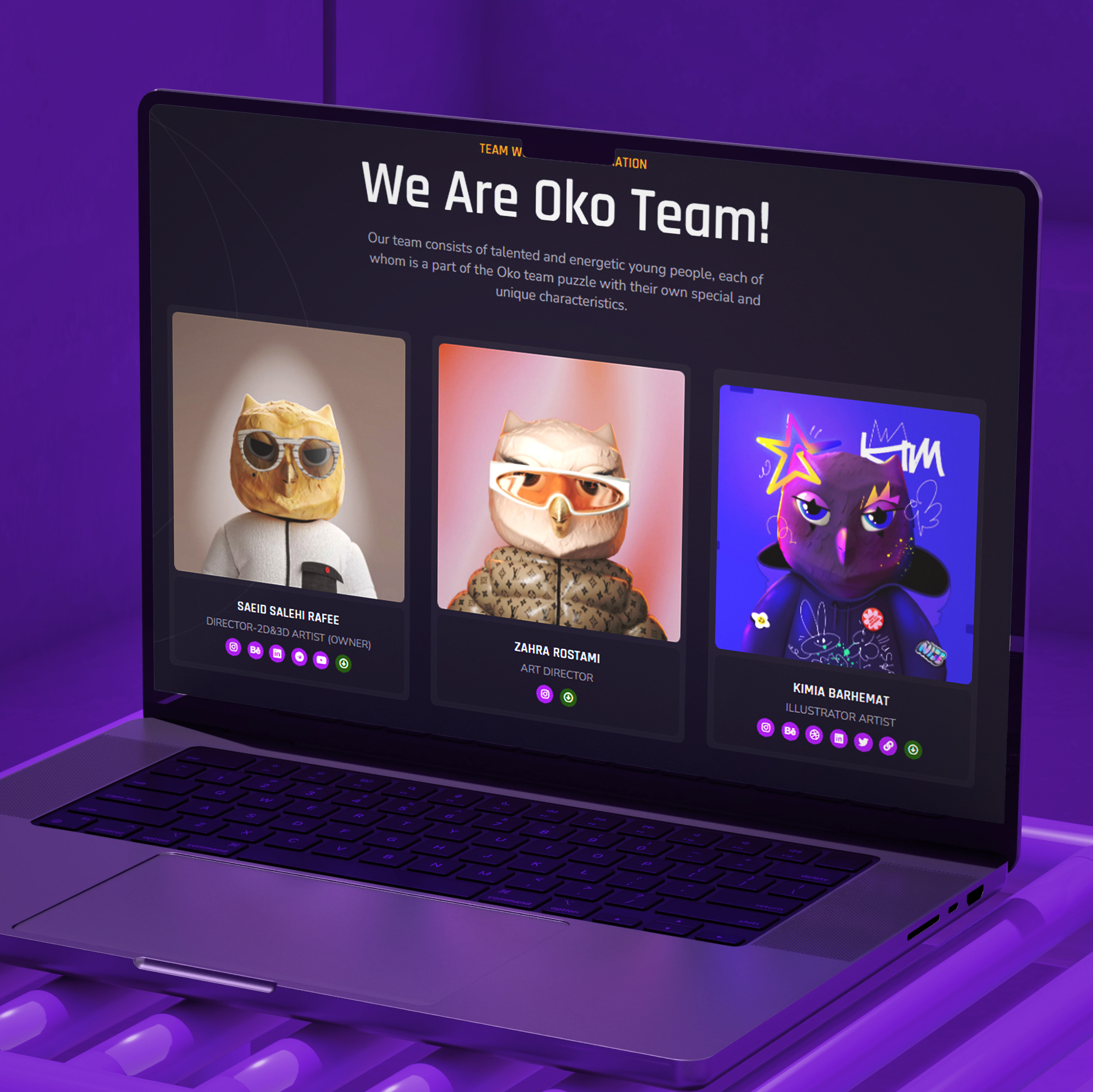 OKO Team Website