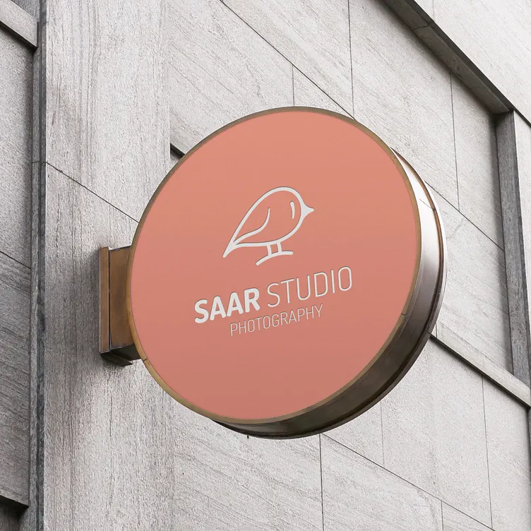 Saar Studio Logo Sign